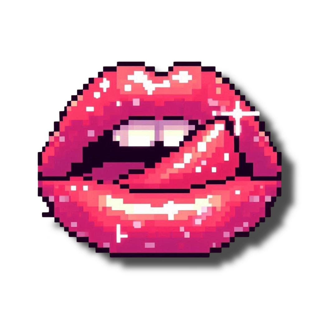 pixel lips