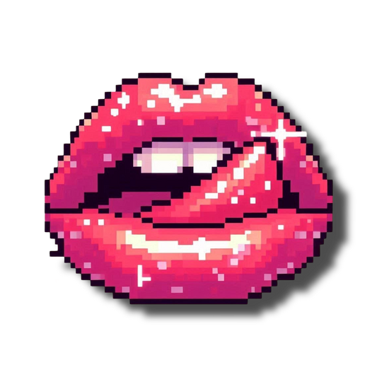 pixel lips